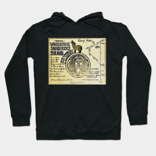 Woodstock Saugerties Sound Out original poster Hoodie